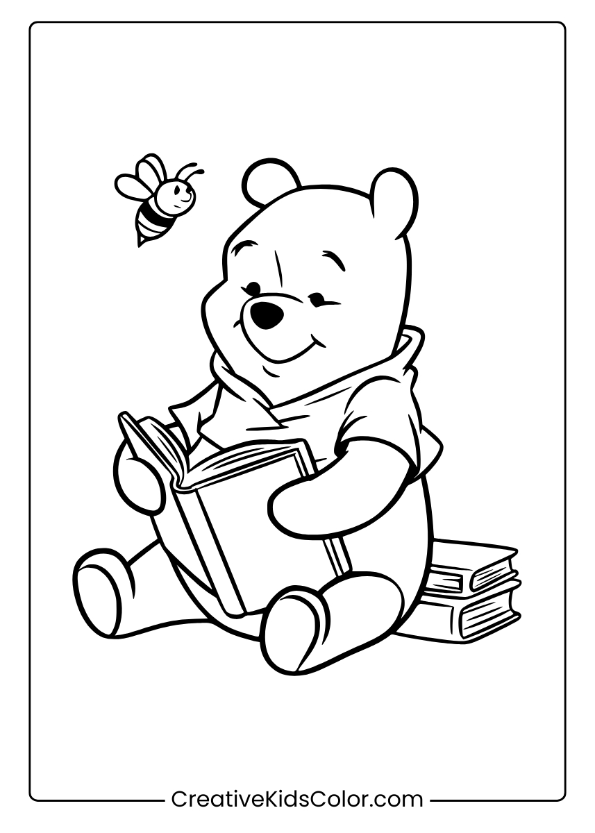 Winnie The Pooh Coloring Pages [25+ Free Printable Pdf] with regard to Free Printable Winnie the Pooh Printables