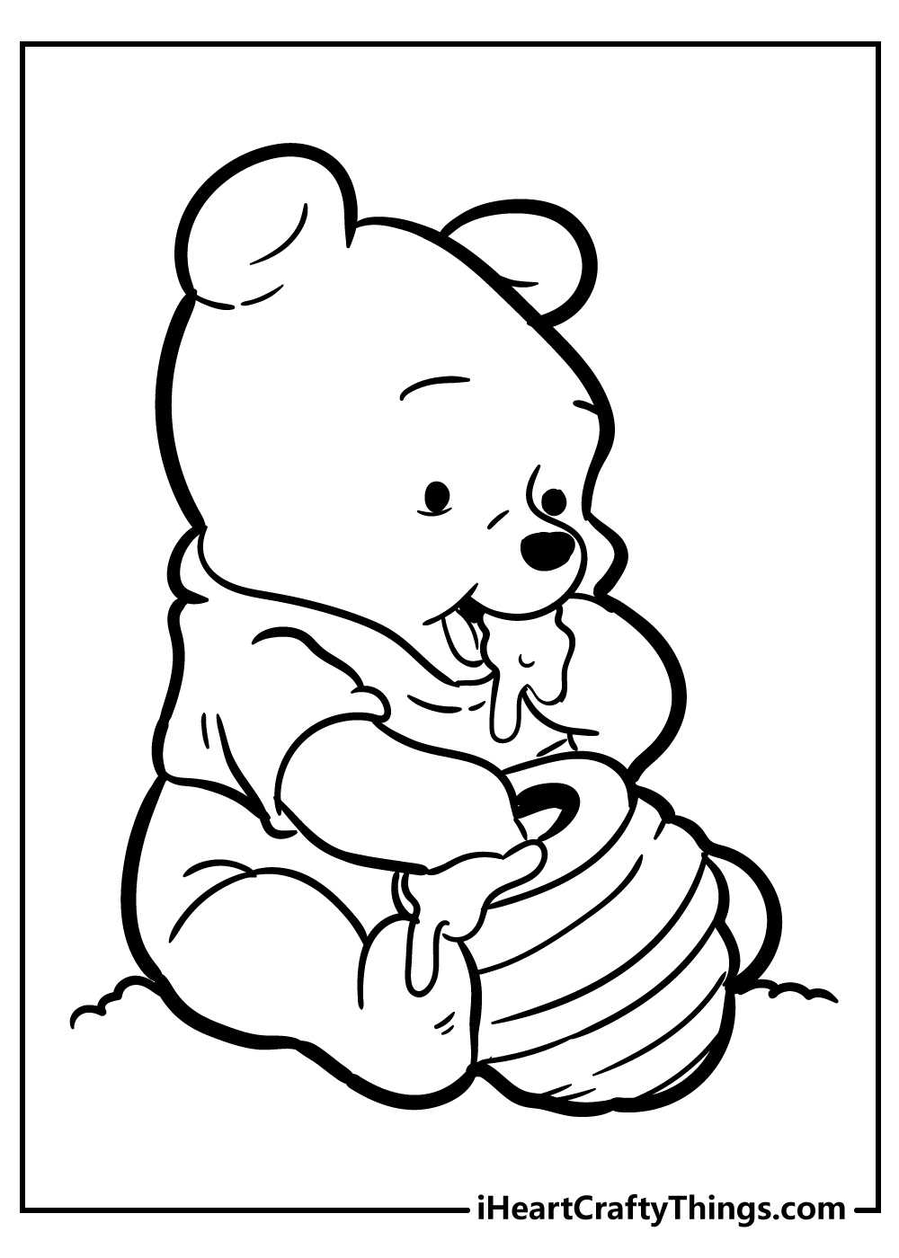 Winnie The Pooh Coloring Pages (35 Free Printables) throughout Free Printable Winnie the Pooh Printables