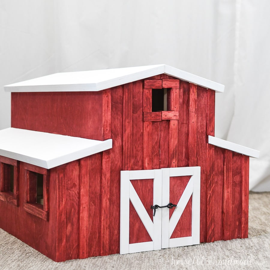 Wooden Toy Barn Build Plans - Houseful Of Handmade with regard to Free Printable Toy Barn Plans