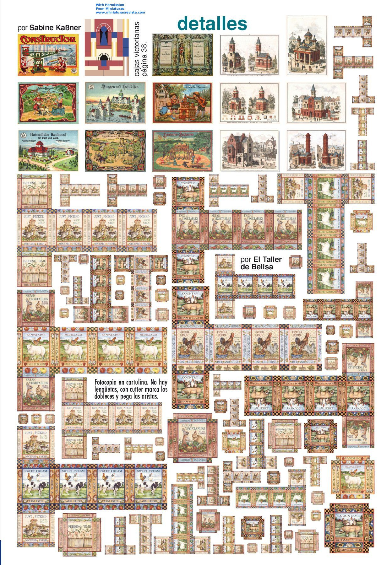 Www.cdhm Cdhm Printies pertaining to Free Dolls House Miniature Printables