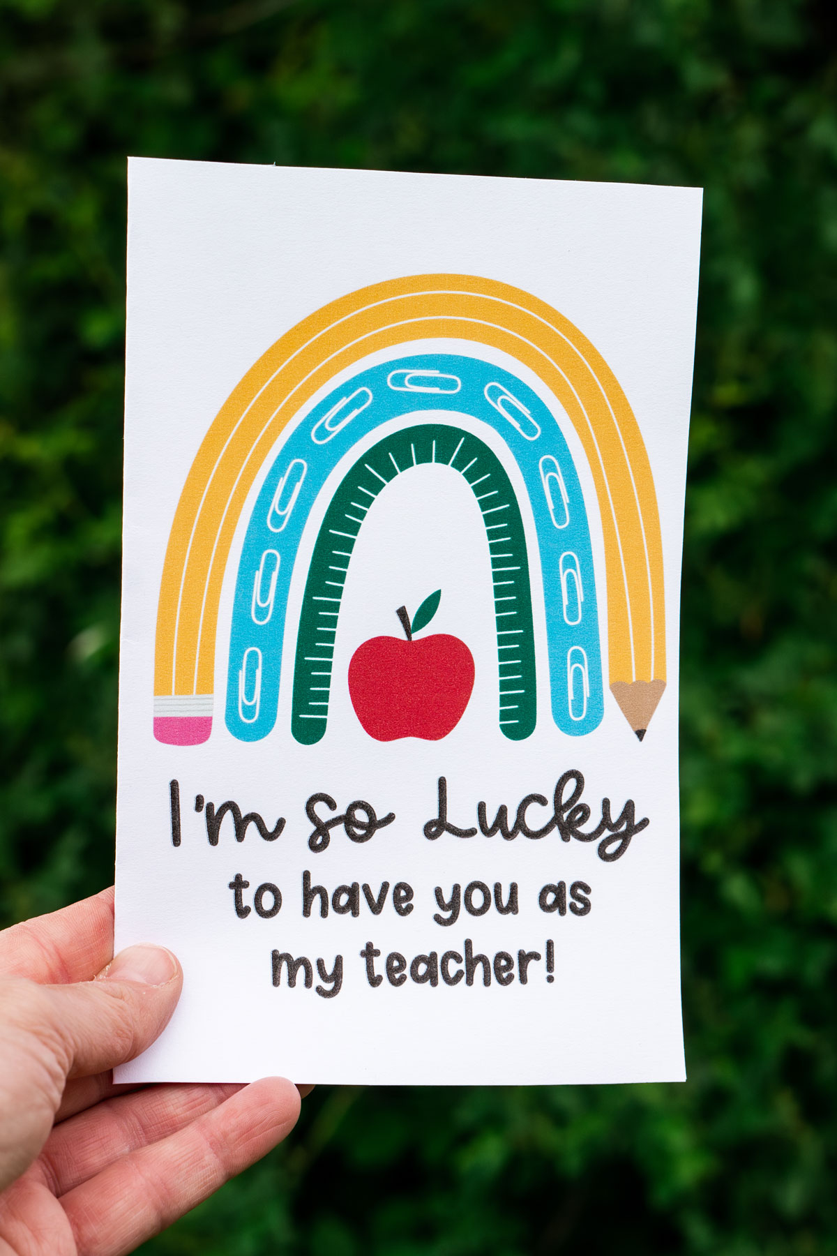 7 Free Printable Thank You Cards For Teacher Appreciation intended for Free Printable Thank You Cards For Teachers
