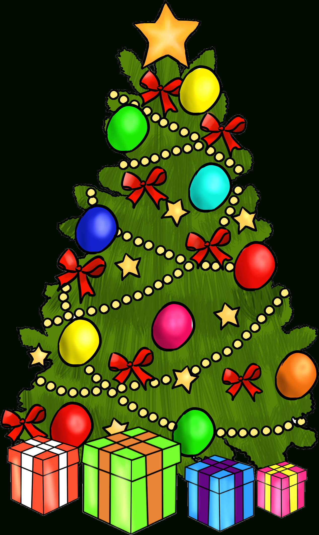 Christmas ~ Christmas Clipart Free Clip Art Printable - Christmas throughout Christmas Tree Printable
