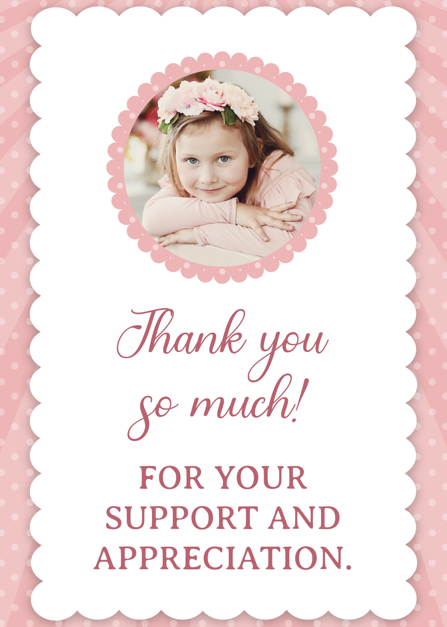 Customizable Thank You Card For Birthday Template with regard to 4 H Thank You Cards Free Printable
