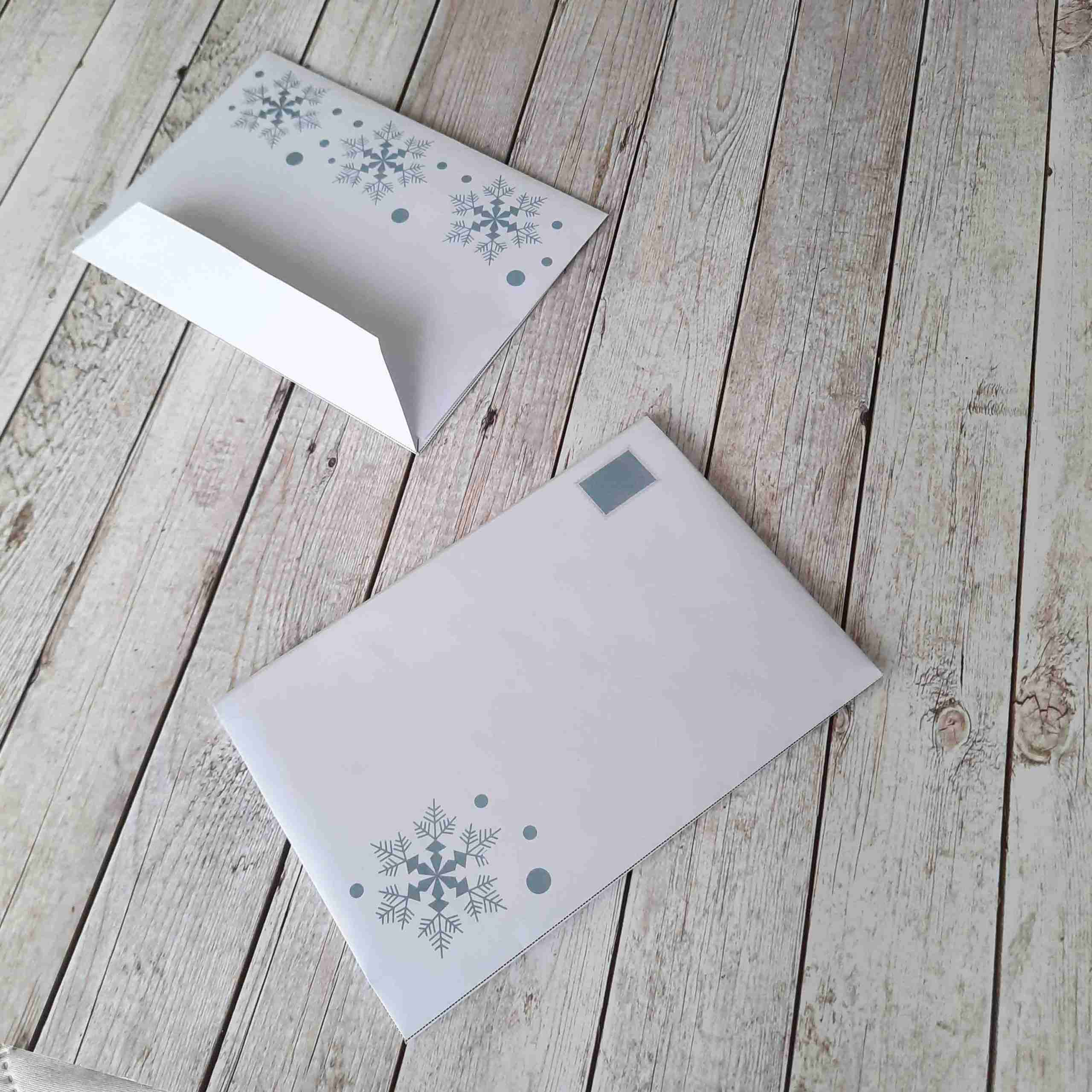 Diy Christmas Envelopes (A4 Printable) - Start Crochet with Printable Christmas Card Stock With Envelopes