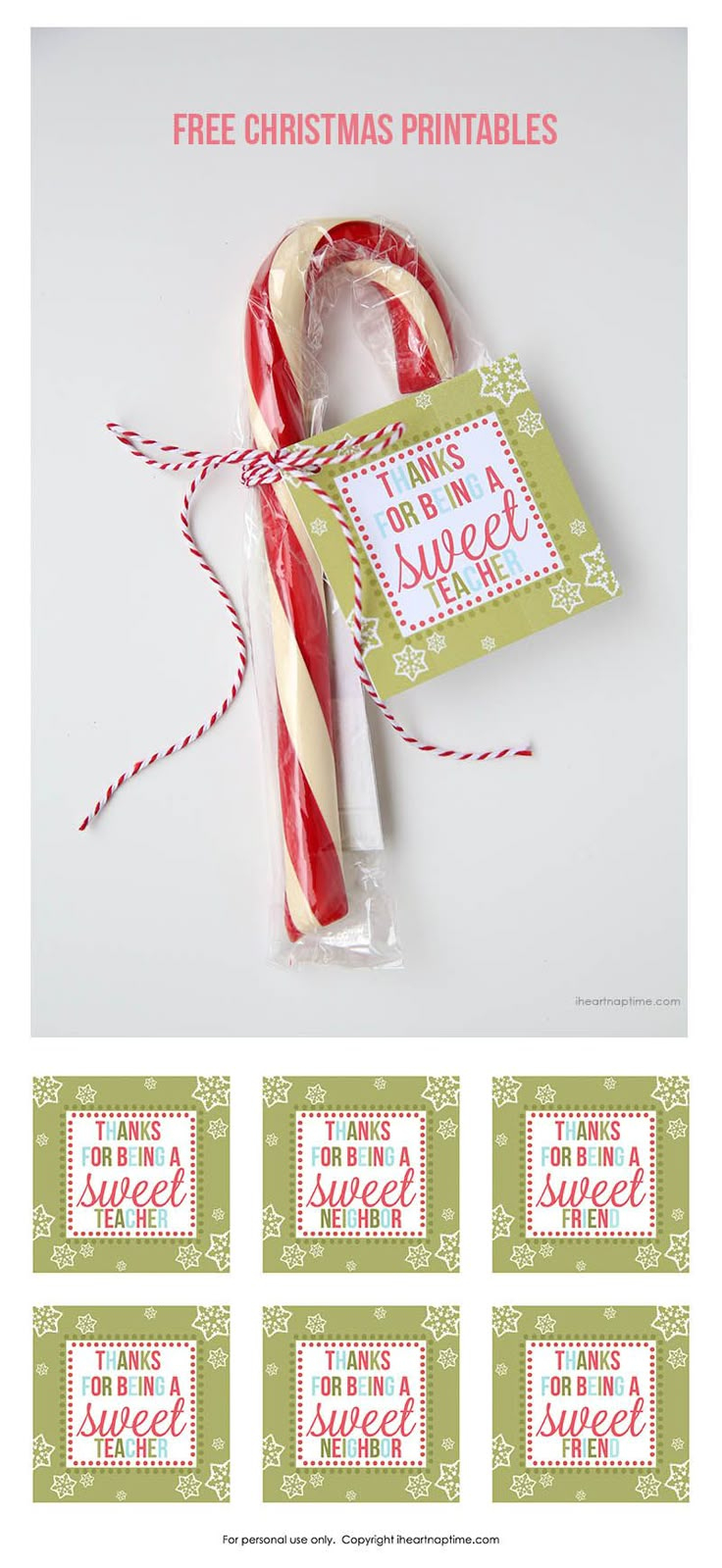 Free Christmas Printable Tags with Free Printable Christmas Tags For Teachers