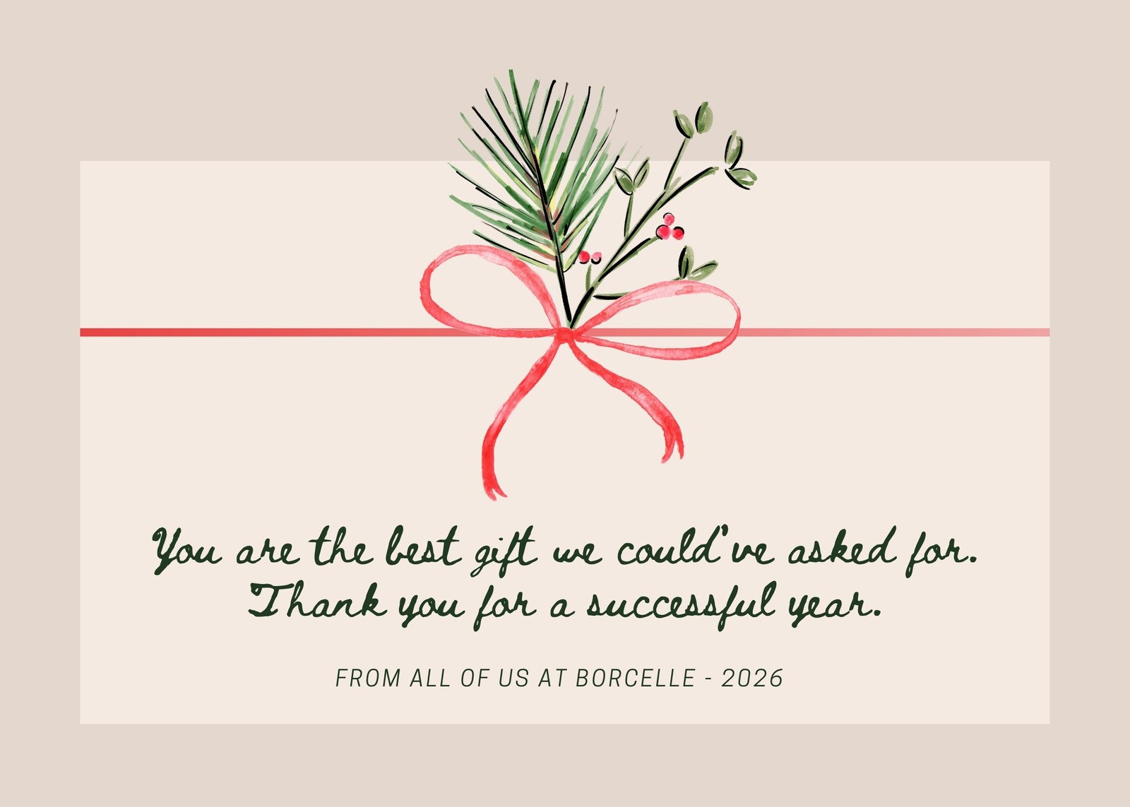 Free Printable Business Holiday Card Templates | Canva within Printable Christmas Card Messages