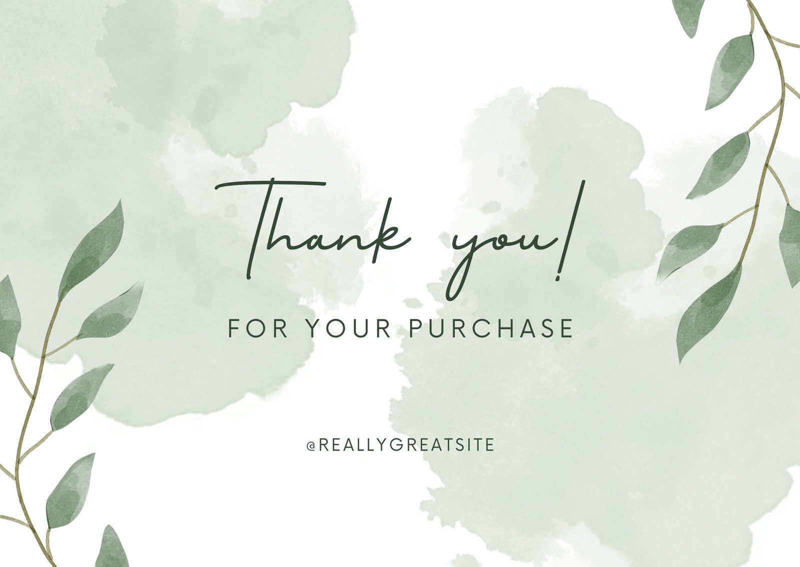 Free Printable Card Templates You Can Customize | Canva within Free Online Thank You Cards Printable