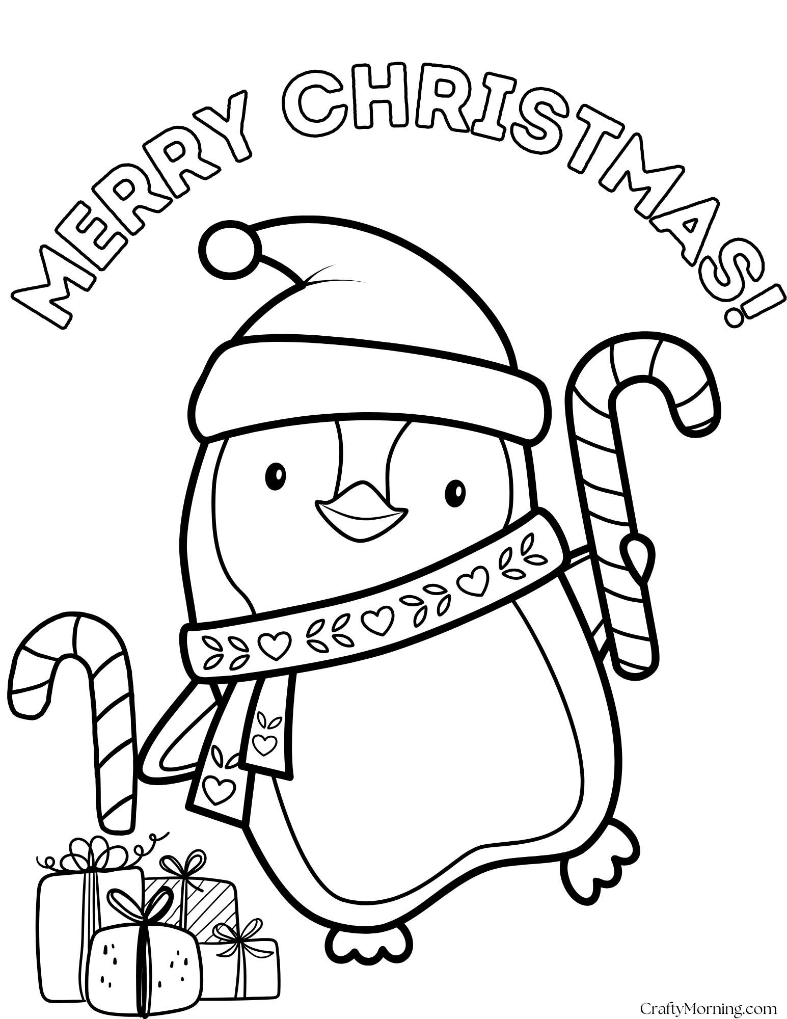 Free Printable Christmas Coloring Pages - Crafty Morning throughout Christmas Printable