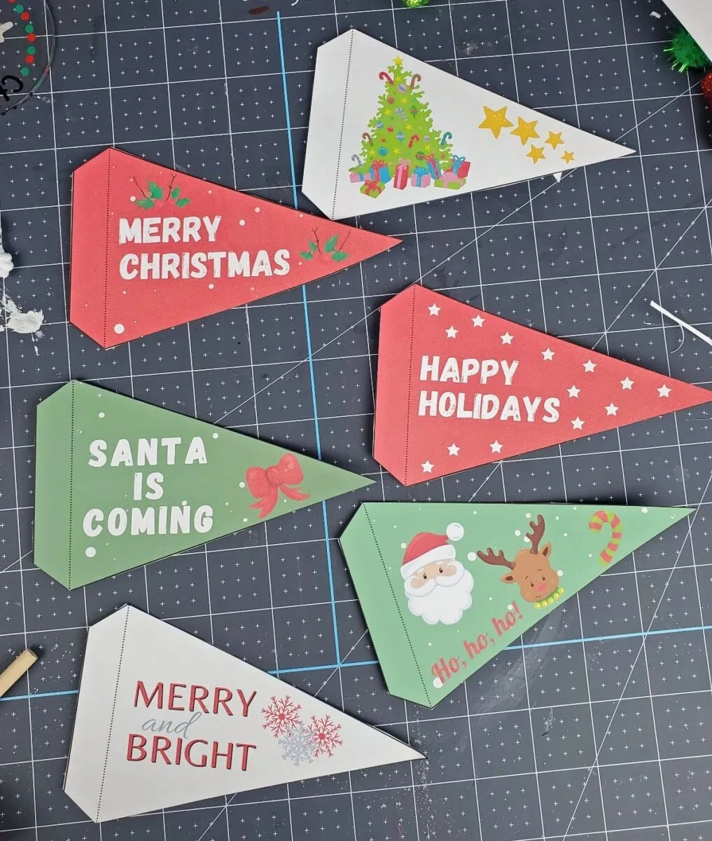 Free Printable Christmas Decorations To Print At Home! - Leap Of intended for Christmas Printable Decorations