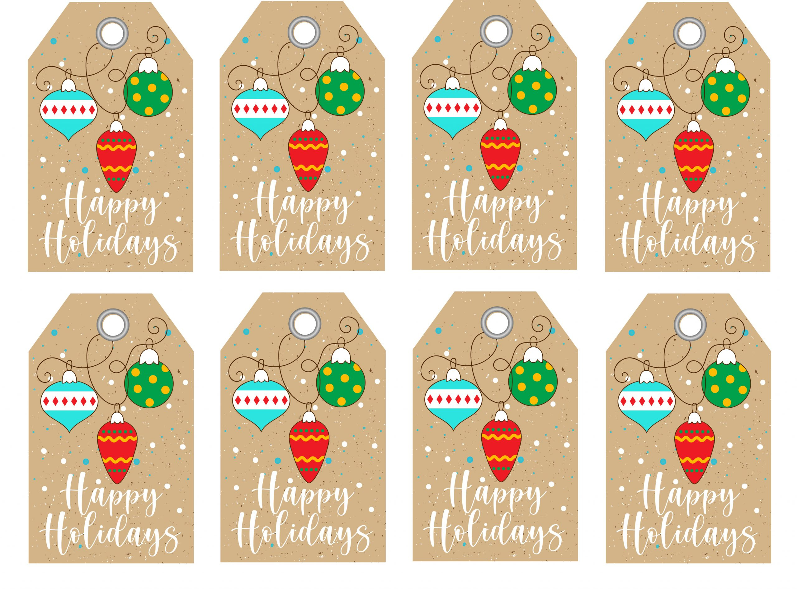 Get Free Printable Gift Tags – Texas Farm Bureau – Table Top for Kids Christmas Tags Printable Free