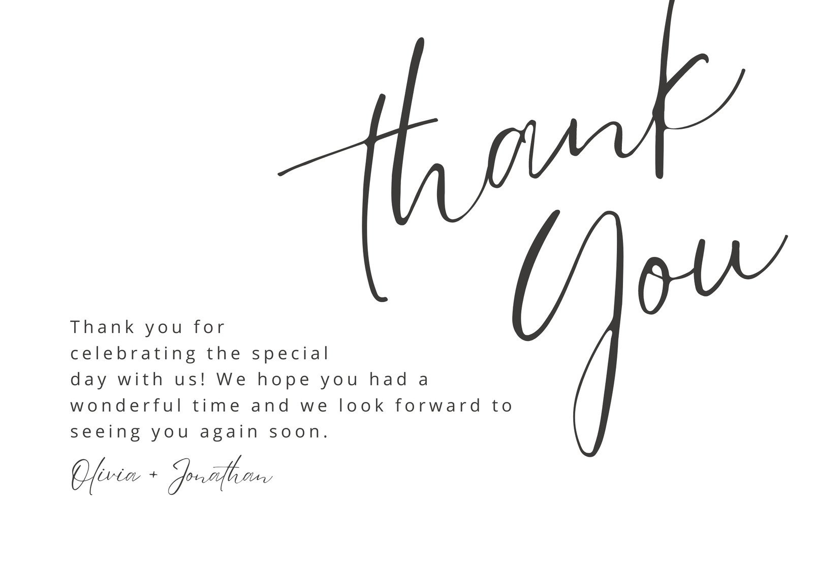 Printable, Customizable Thank You Card Templates | Canva regarding Printable Free Thank You Cards For Birthday