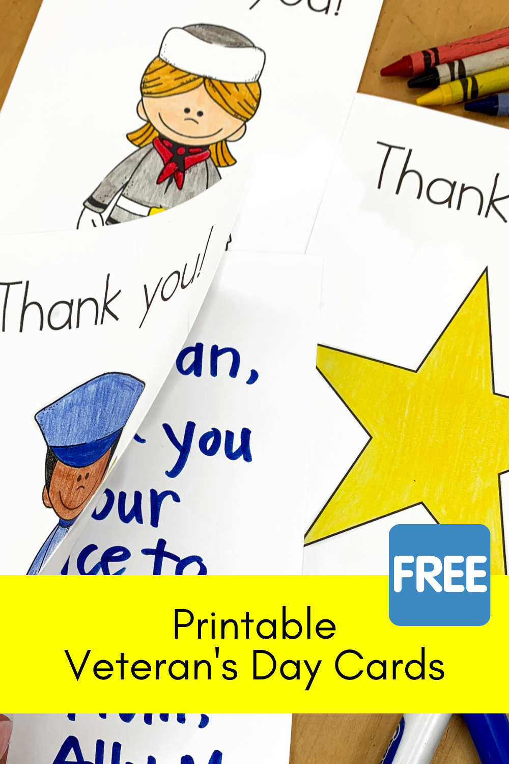 Printable Veteran&amp;#039;S Day Cards | Mrs. Karle&amp;#039;S Sight And Sound Reading inside Printable Veterans Day Thank You Cards