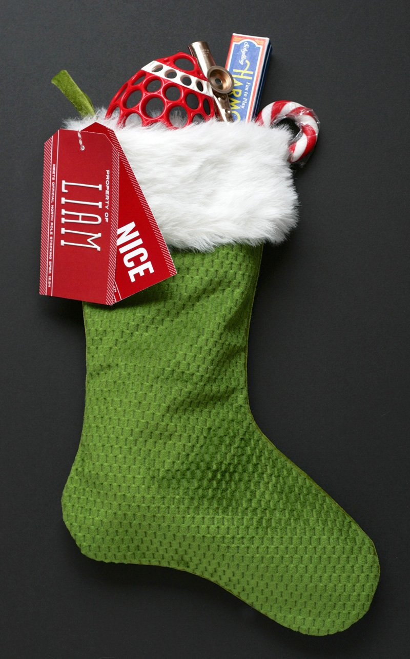 Stocking Tags + 12 Free Christmas Printables - Paging Supermom inside Free Printable Christmas Stocking Name Tags