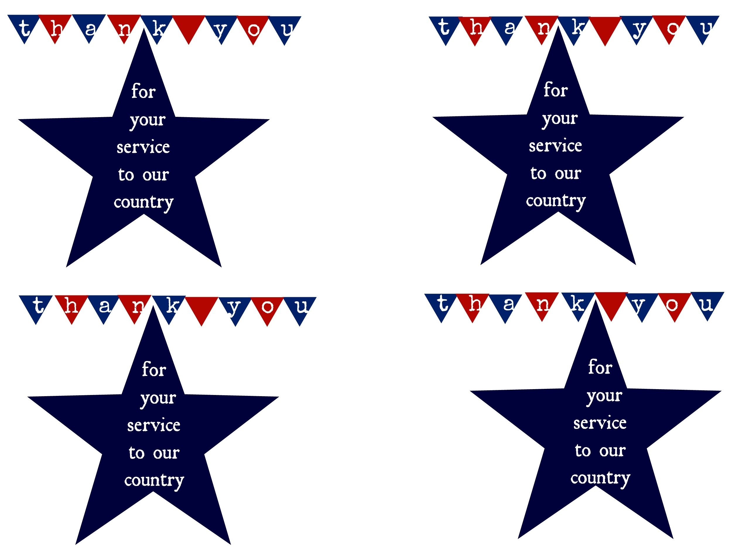 Thank A Hero And Printable - Pink Fortitude, Llc for Thank You For Your Service Cards Printable