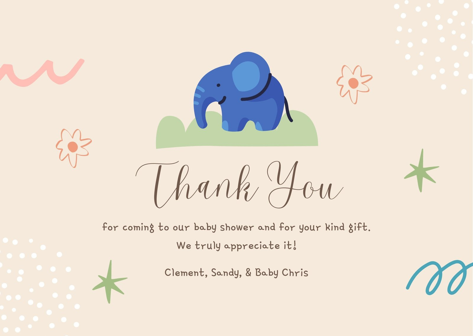 Top Thank You Cards After Baby Shower Free Shipping You Are My with regard to Free Printable Cards Baby Thank You