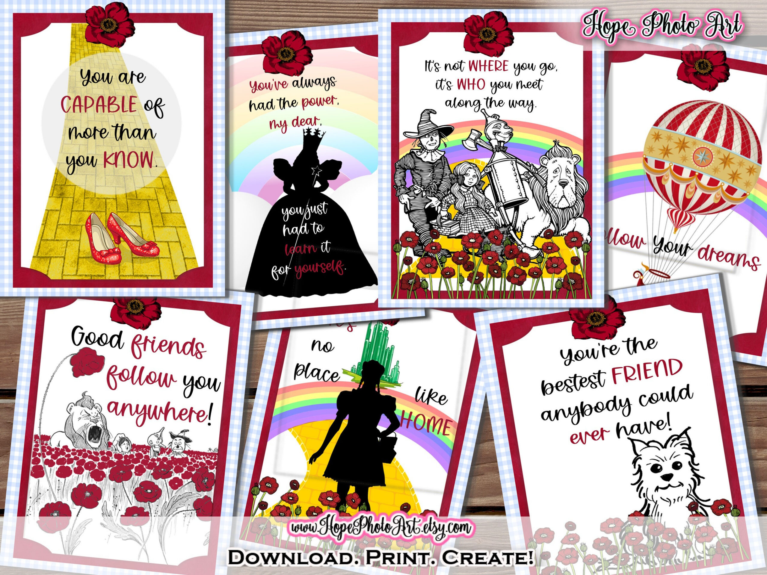 Vintage Wizard Of Oz Greeting Cards, Junk Journal, Valentines regarding Wizard of Oz Thank You Cards Printable