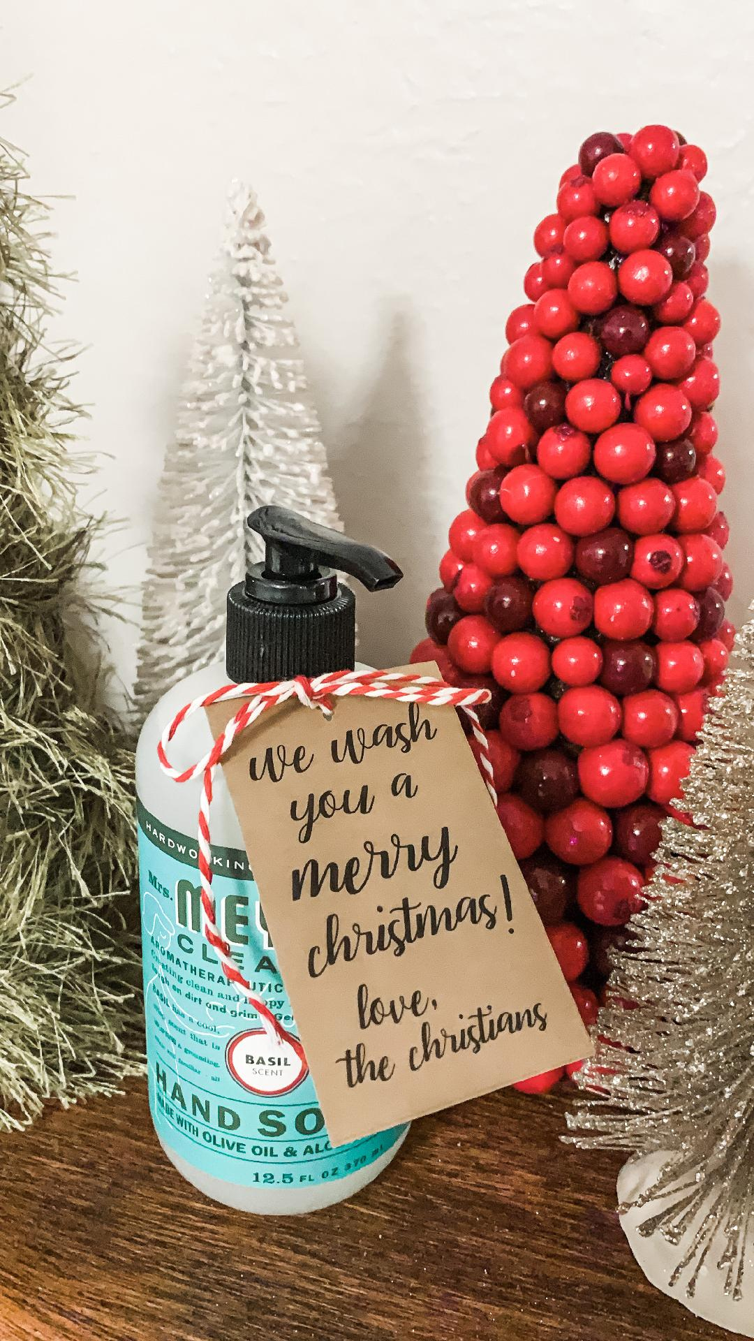 We Wash You A Merry Christmas Tag Printable – Craftiness Is Not in We Wash You A Merry Christmas Printable Tags