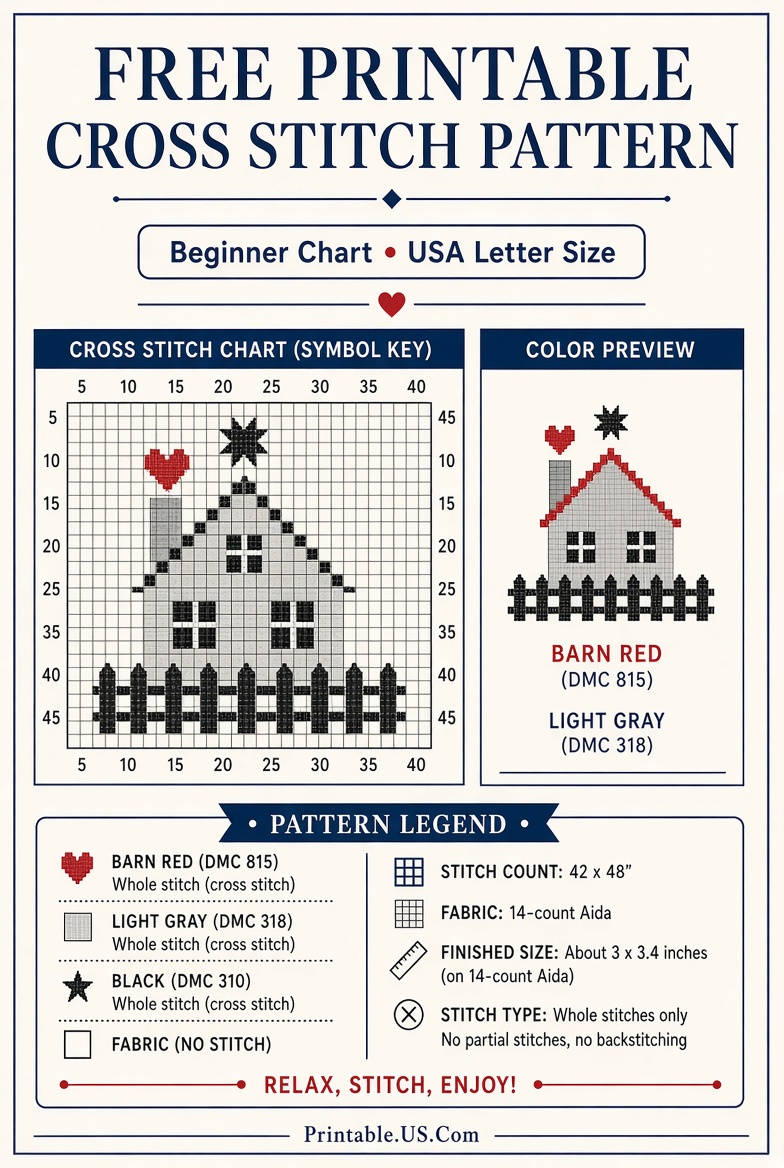 Cross Stitch Patterns Free Printable
